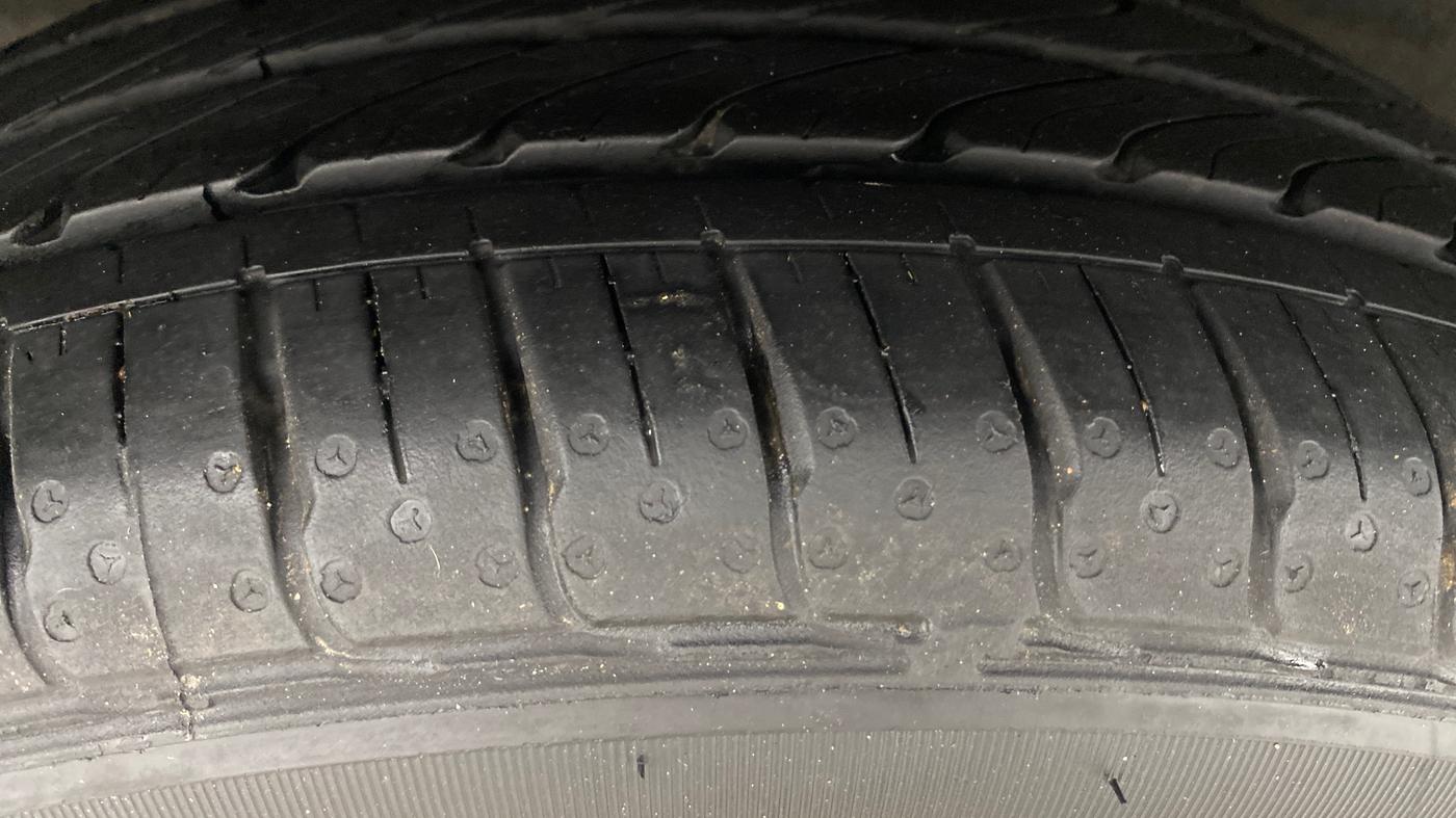 2023 Hyundai AURA S 1.2 CNG, CNG, Manual, 47,910 km, Right Rear Tyre Tread