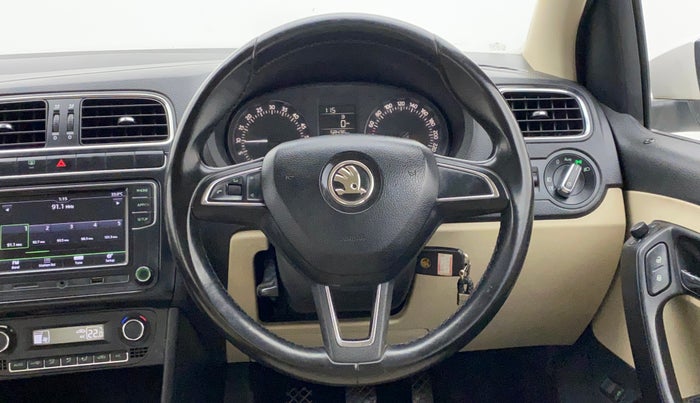 2018 Skoda Rapid STYLE 1.5 TDI, Diesel, Manual, 58,436 km, Steering Wheel Close Up