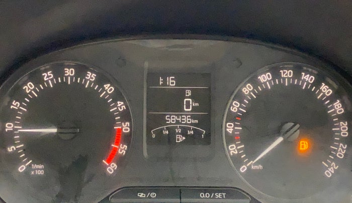 2018 Skoda Rapid STYLE 1.5 TDI, Diesel, Manual, 58,436 km, Odometer Image