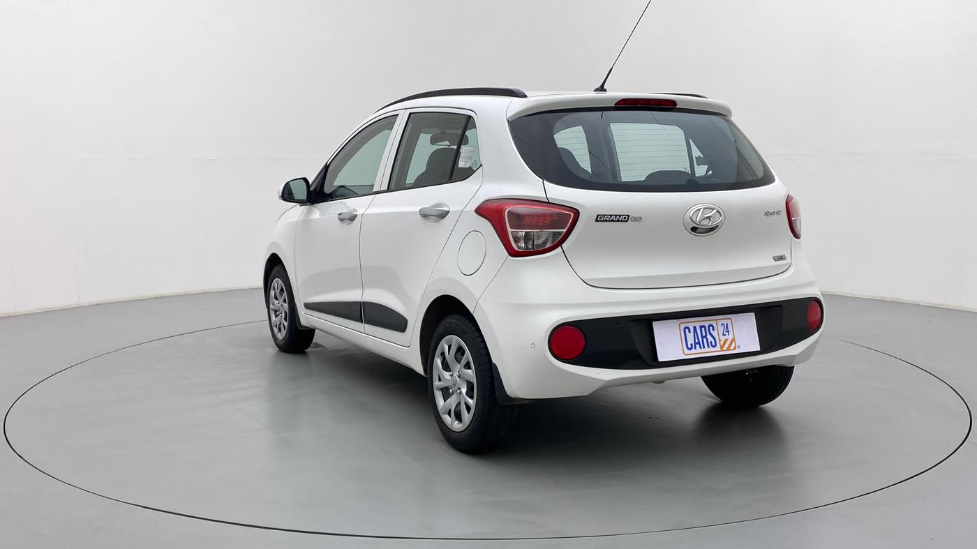 2017 Hyundai Grand i10 1.2 KAPPA SPORTZ (O), Petrol, Manual, 10,531 km, Left Back Diagonal