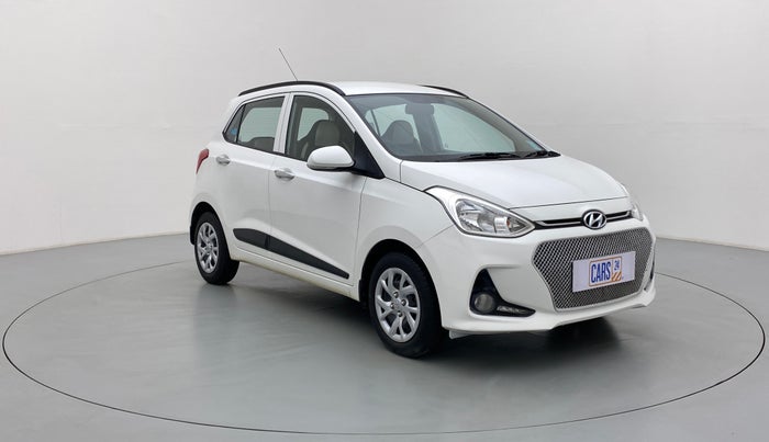 2017 Hyundai Grand i10 1.2 KAPPA SPORTZ (O), Petrol, Manual, 10,531 km, Right Front Diagonal