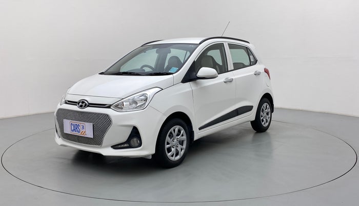 2017 Hyundai Grand i10 1.2 KAPPA SPORTZ (O), Petrol, Manual, 10,531 km, Left Front Diagonal