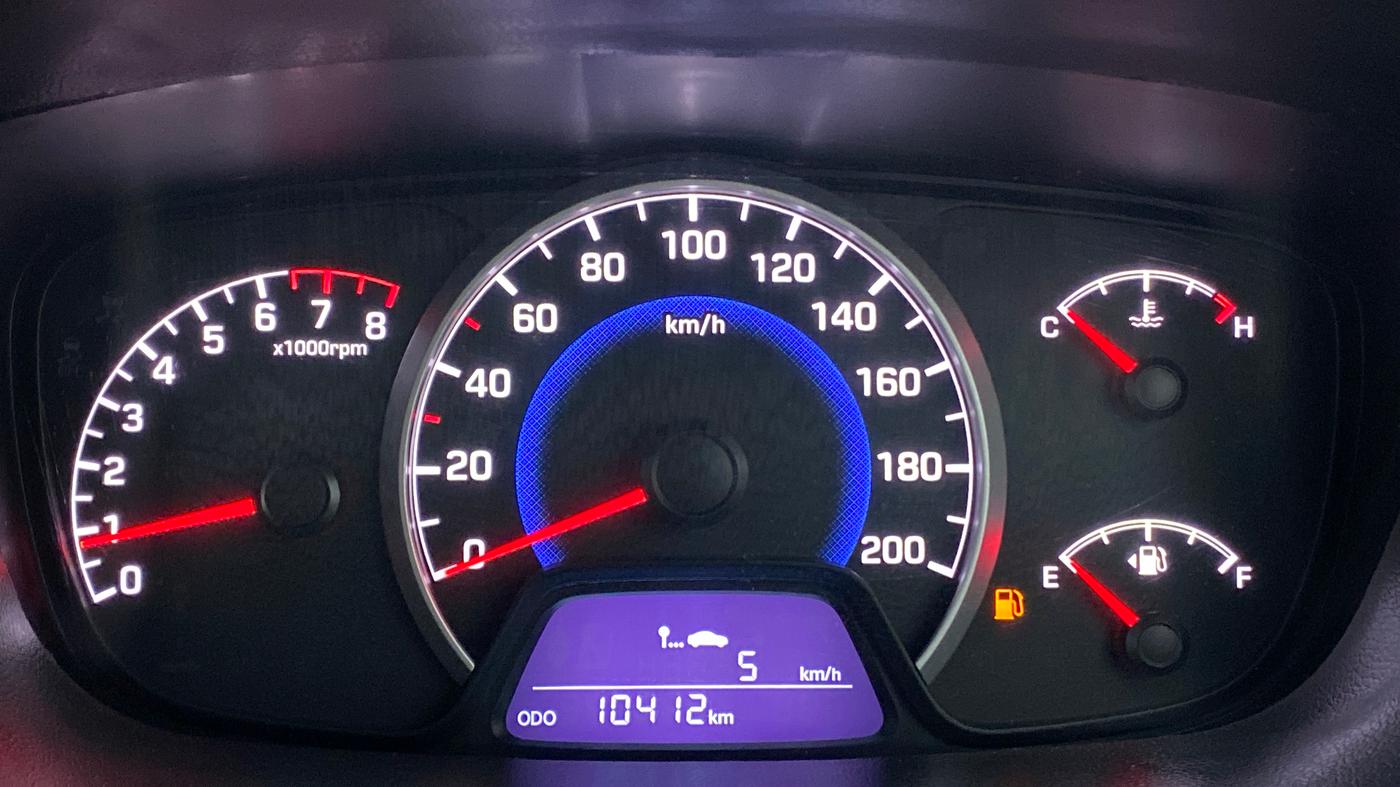 2017 Hyundai Grand i10 1.2 KAPPA SPORTZ (O), Petrol, Manual, 10,531 km, Odometer Image