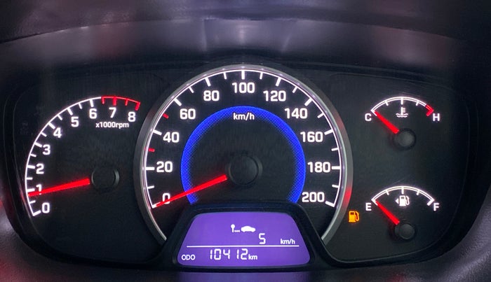 2017 Hyundai Grand i10 1.2 KAPPA SPORTZ (O), Petrol, Manual, 10,531 km, Odometer Image