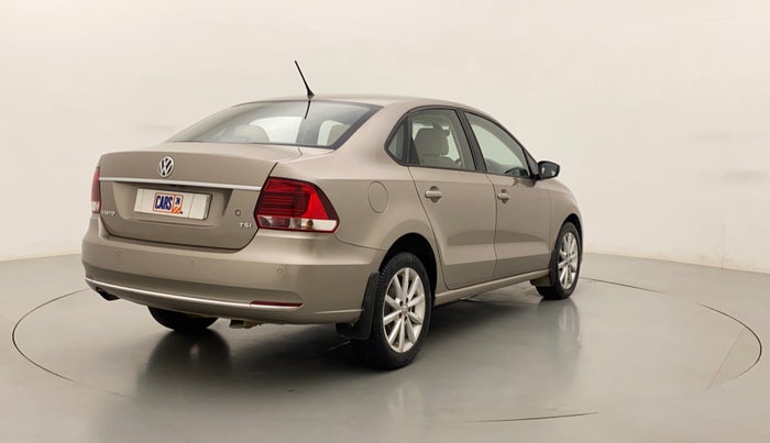 2018 Volkswagen Vento HIGHLINE PLUS 1.2 AT 16 ALLOY, Petrol, Automatic, 64,026 km, Right Back Diagonal