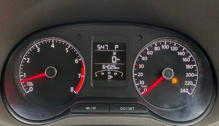 2018 Volkswagen Vento HIGHLINE PLUS 1.2 AT 16 ALLOY, Petrol, Automatic, 64,026 km, Odometer Image