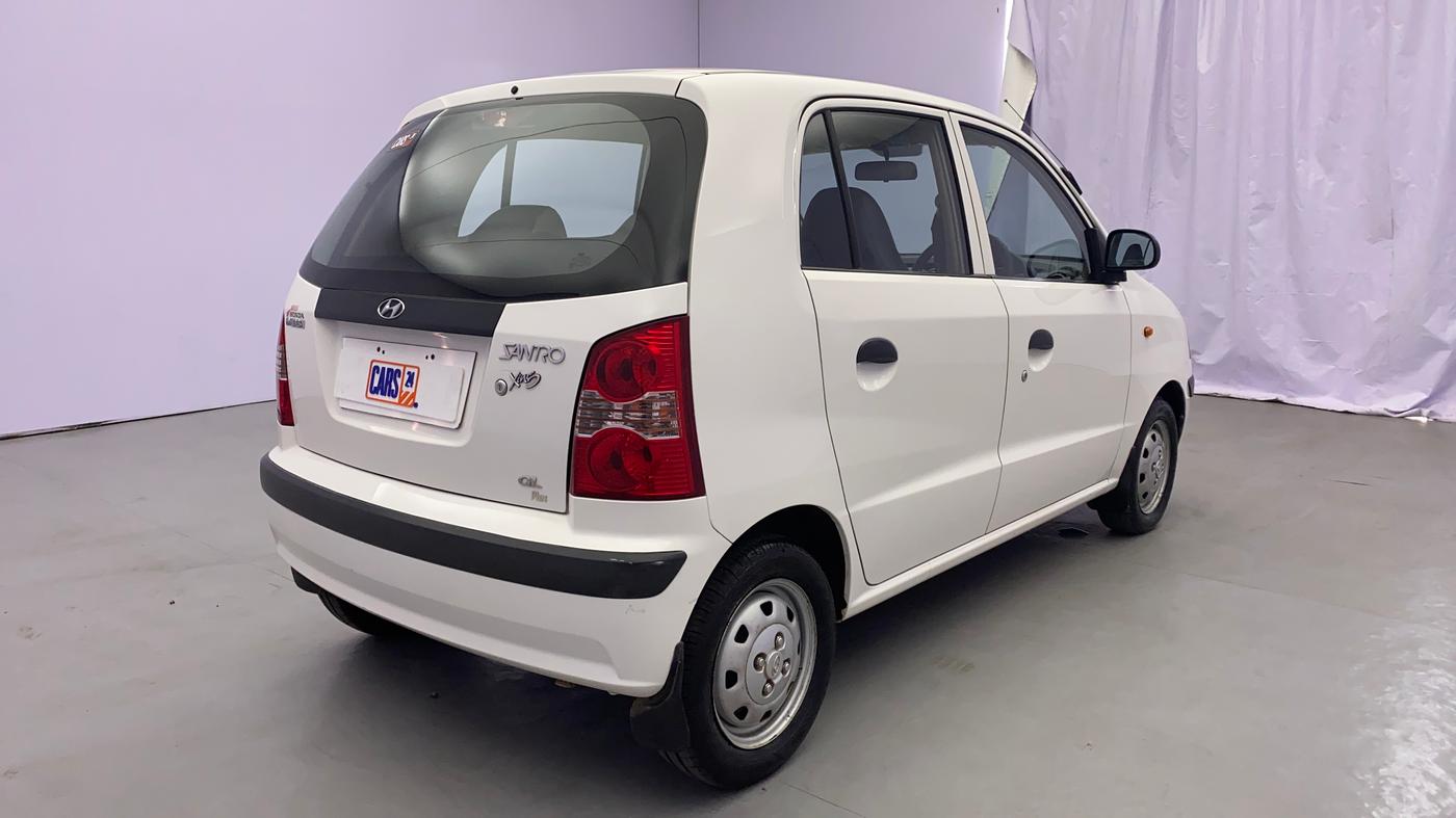 2011 Hyundai Santro Xing GL PLUS, Petrol, Manual, 29,636 km, Right Back Diagonal