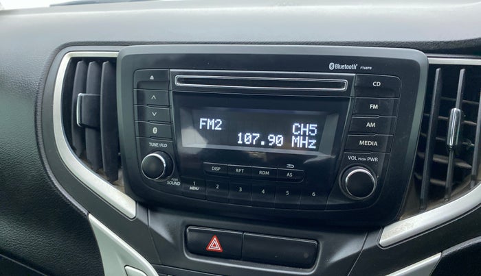 2018 Maruti Baleno ZETA PETROL 1.2, Petrol, Manual, 39,800 km, Infotainment system - Reverse camera not working