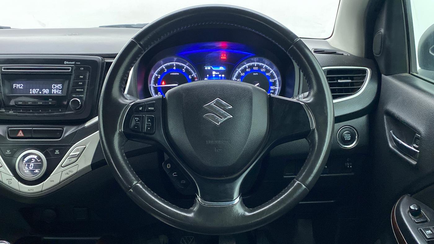 2018 Maruti Baleno ZETA PETROL 1.2, Petrol, Manual, 39,800 km, Steering Wheel Close Up