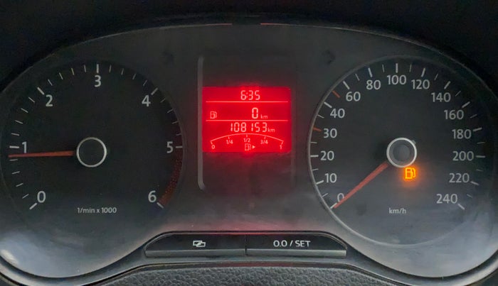 2014 Volkswagen Polo COMFORTLINE 1.5L, Diesel, Manual, 1,08,153 km, Odometer Image