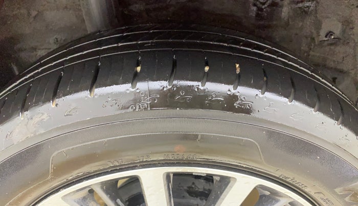 2024 Honda Amaze ZX 1.2 Petrol CVT, Petrol, Automatic, 3,378 km, Right Rear Tyre Tread