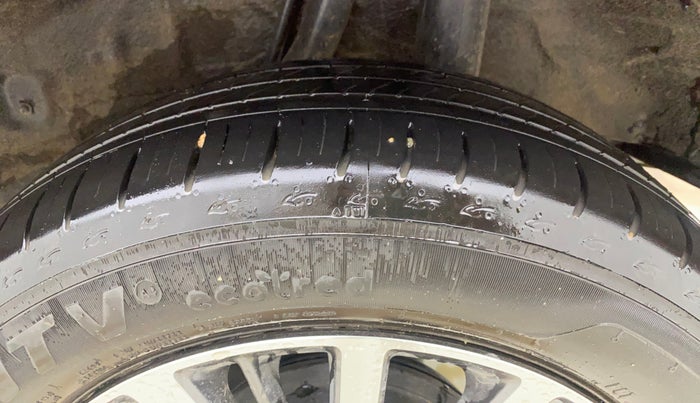 2024 Honda Amaze ZX 1.2 Petrol CVT, Petrol, Automatic, 3,378 km, Left Rear Tyre Tread