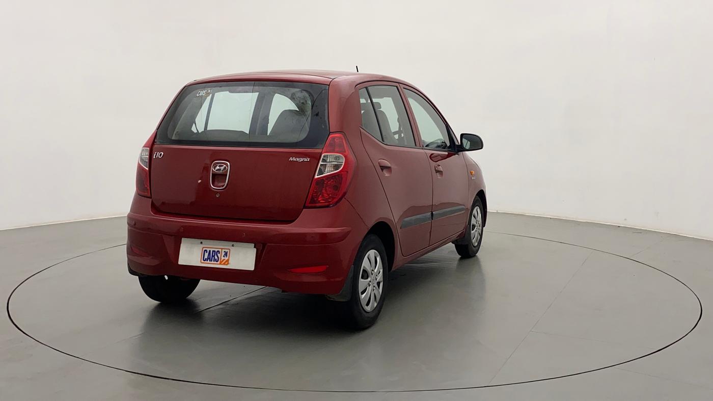 2013 Hyundai i10 MAGNA 1.1, Petrol, Manual, 32,941 km, Right Back Diagonal