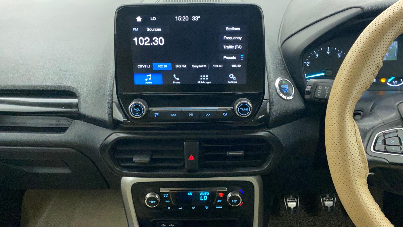 2018 Ford Ecosport TITANIUM 1.5L PETROL, Petrol, Manual, 70,038 km, Air Conditioner