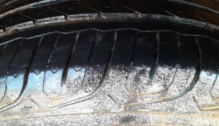 2012 Honda Brio S MT, Petrol, Manual, 67,287 km, Left Rear Tyre Tread