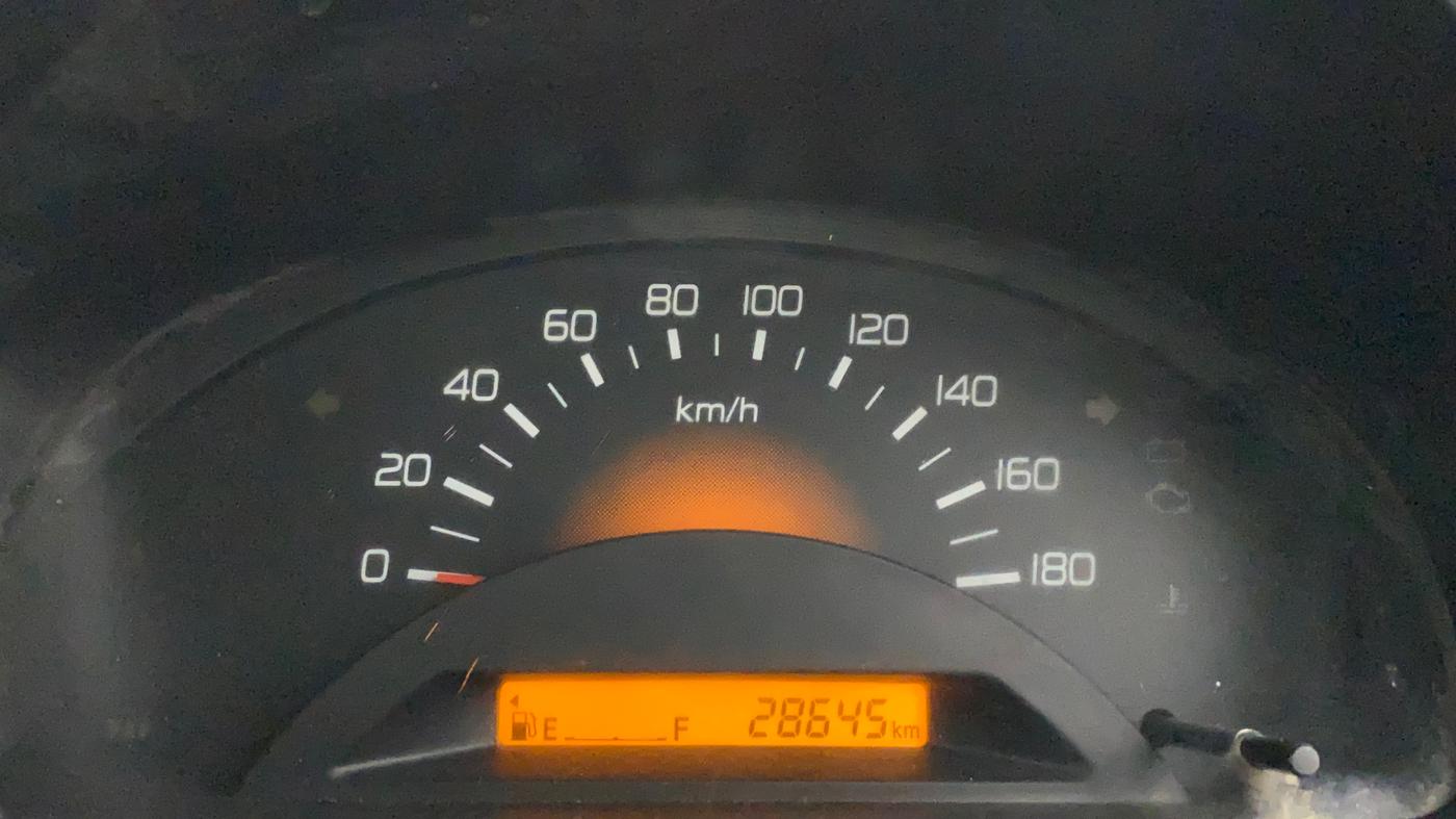 2015 Maruti Wagon R 1.0 LXI, Petrol, Manual, 28,644 km, Odometer Image