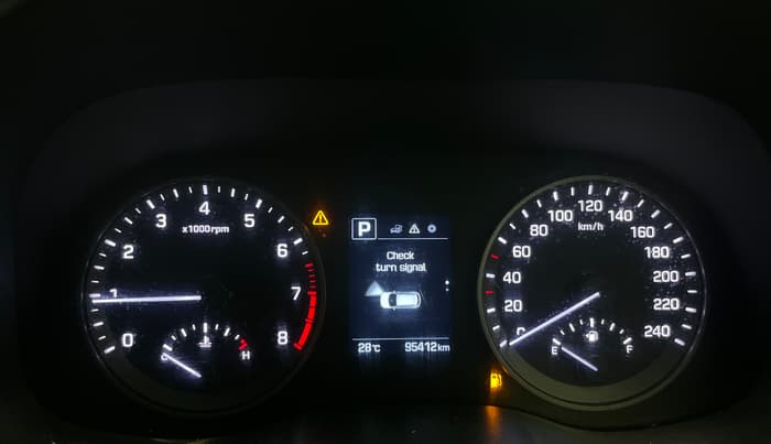 2017 Hyundai Tucson 2WD AT GL PETROL , Petrol, Automatic, 95,364 km, Odometer Image