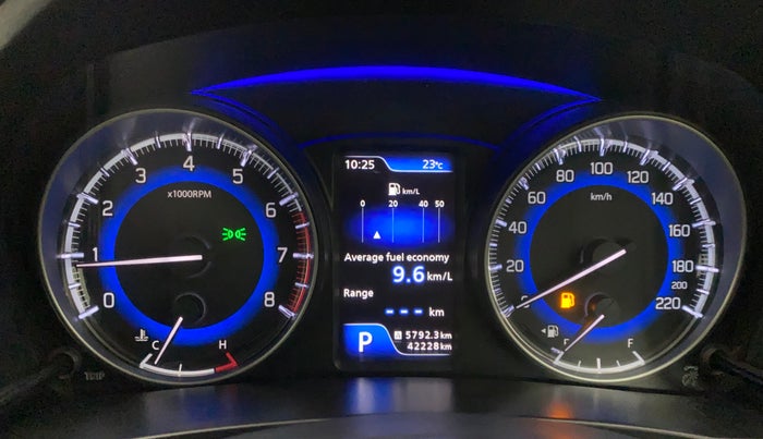 2019 Maruti Baleno ALPHA CVT PETROL 1.2, Petrol, Automatic, 42,427 km, Odometer Image