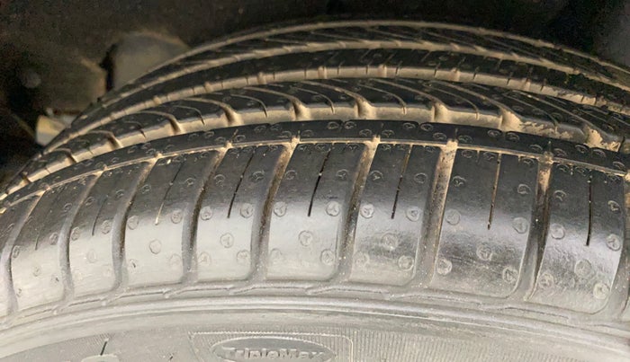 2019 Maruti Baleno ALPHA CVT PETROL 1.2, Petrol, Automatic, 42,427 km, Left Rear Tyre Tread