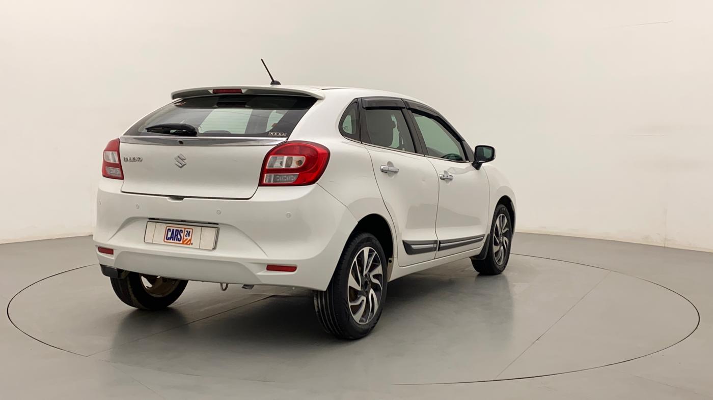 2019 Maruti Baleno ALPHA CVT PETROL 1.2, Petrol, Automatic, 42,427 km, Right Back Diagonal