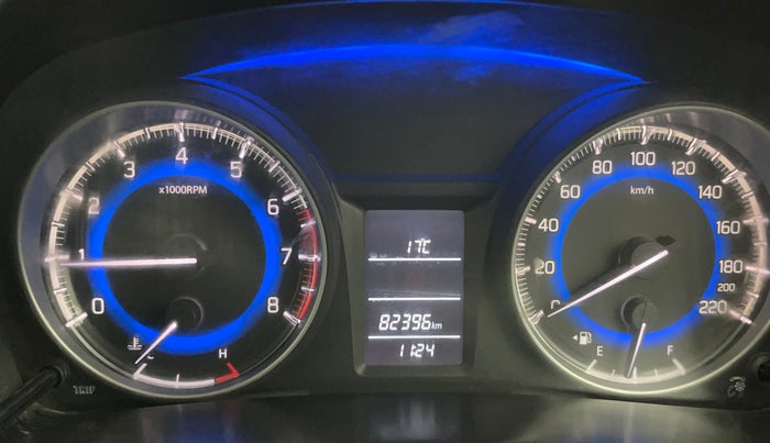 2016 Maruti Baleno DELTA PETROL 1.2, Petrol, Manual, 82,372 km, Odometer Image