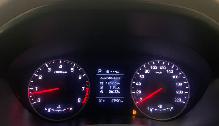 2019 Hyundai Elite i20 ASTA (O) CVT, Petrol, Automatic, 47,900 km, Odometer Image
