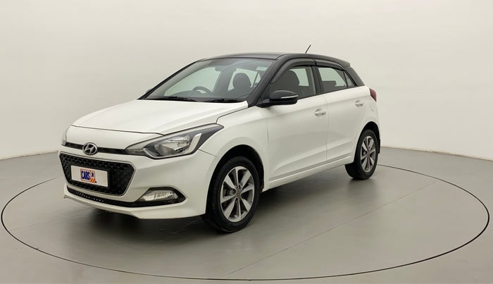 2017 Hyundai Elite i20 ASTA 1.2 DUAL TONE, Petrol, Manual, 37,182 km, Left Front Diagonal