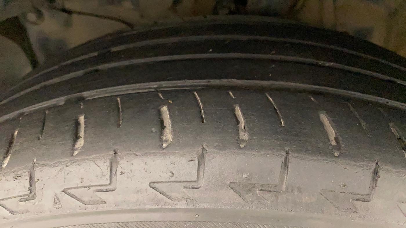2017 Honda WR-V 1.2L I-VTEC VX MT, Petrol, Manual, 45,085 km, Left Front Tyre Tread