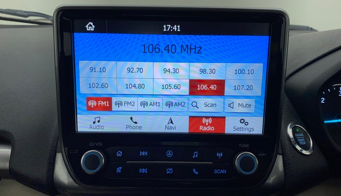 2020 Ford Ecosport TITANIUM 1.5L DIESEL, Diesel, Manual, 56,010 km, Infotainment System