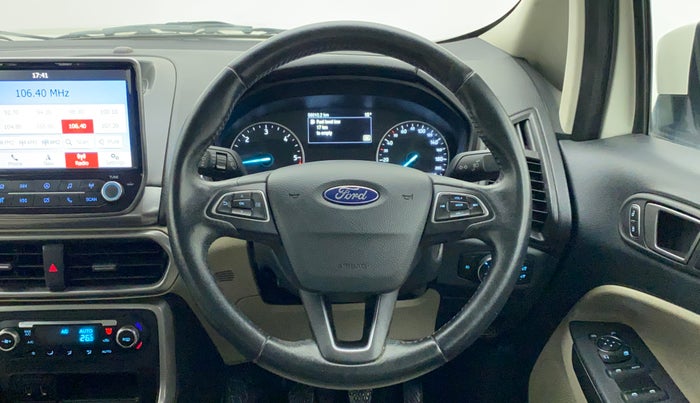 2020 Ford Ecosport TITANIUM 1.5L DIESEL, Diesel, Manual, 56,010 km, Steering Wheel Close Up