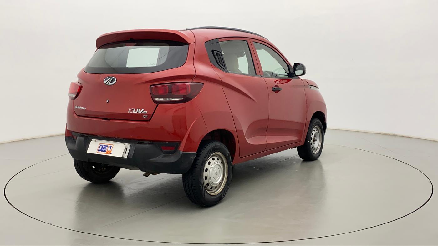 2017 Mahindra Kuv100 K2 6 STR, Petrol, Manual, 41,358 km, Right Back Diagonal