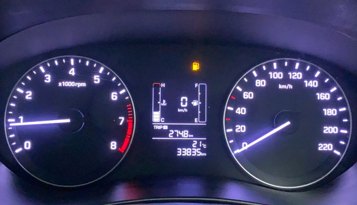 2017 Hyundai Elite i20 SPORTZ 1.2, CNG, Manual, 33,826 km, Odometer Image