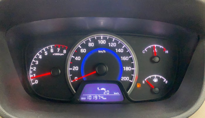 2017 Hyundai Grand i10 MAGNA 1.2 KAPPA VTVT CNG, CNG, Manual, 1,01,933 km, Odometer Image