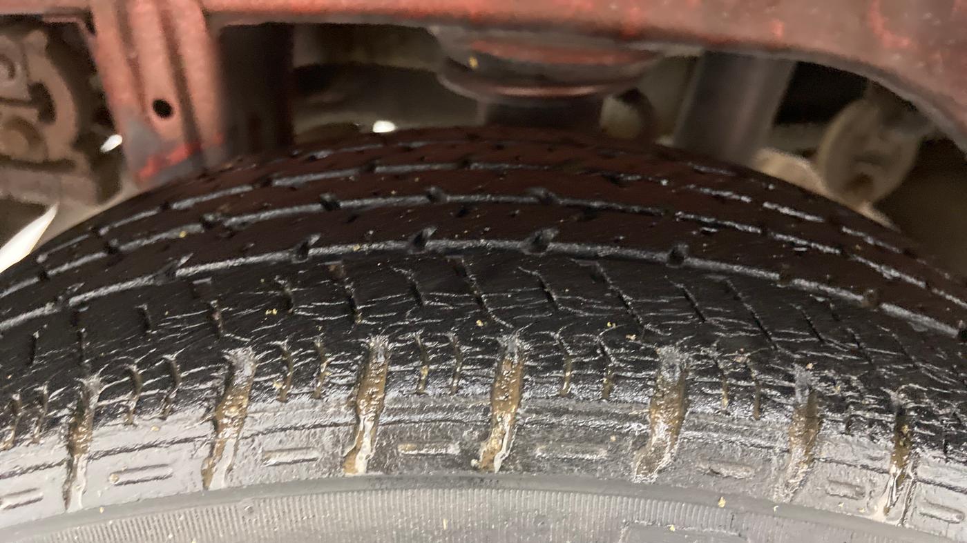 2014 Maruti Alto K10 VXI, Petrol, Manual, 36,371 km, Right Rear Tyre Tread