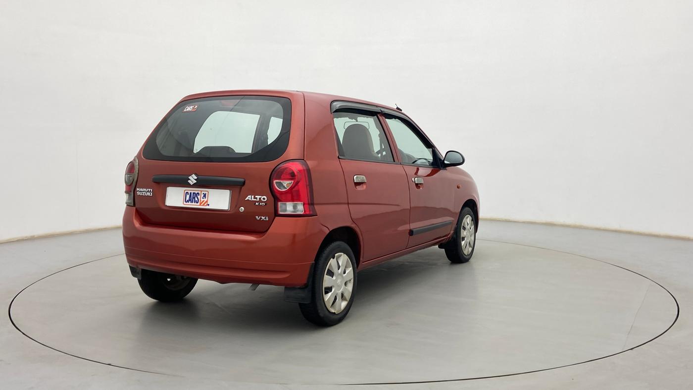 2014 Maruti Alto K10 VXI, Petrol, Manual, 36,371 km, Right Back Diagonal