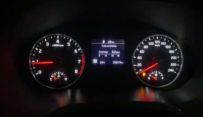 2022 KIA SELTOS HTK PLUS 1.5 IMT, Petrol, Manual, 20,815 km, Odometer Image