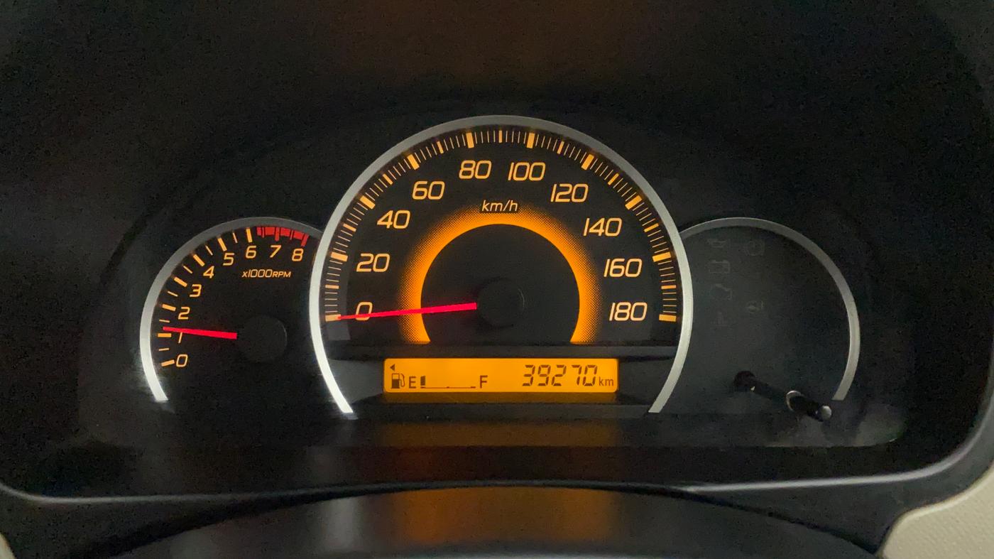 2013 Maruti Wagon R 1.0 VXI, Petrol, Manual, 39,270 km, Odometer Image