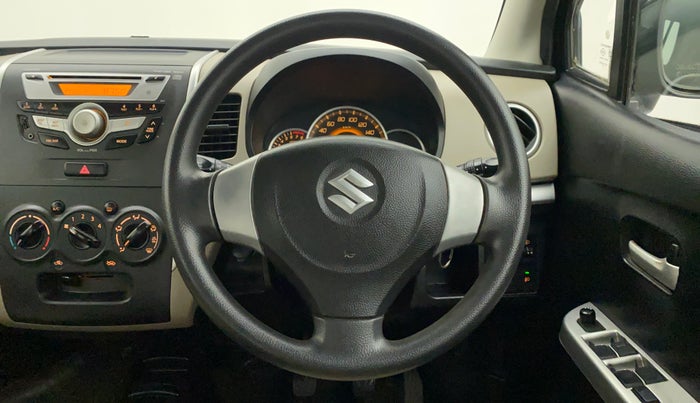 2013 Maruti Wagon R 1.0 VXI, Petrol, Manual, 39,270 km, Steering Wheel Close Up