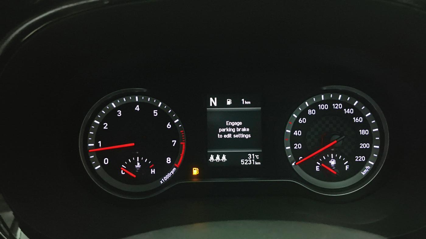 2025 Hyundai GRAND I10 NIOS SPORTZ AMT 1.2 KAPPA VTVT, Petrol, Automatic, 5,223 km, Odometer Image