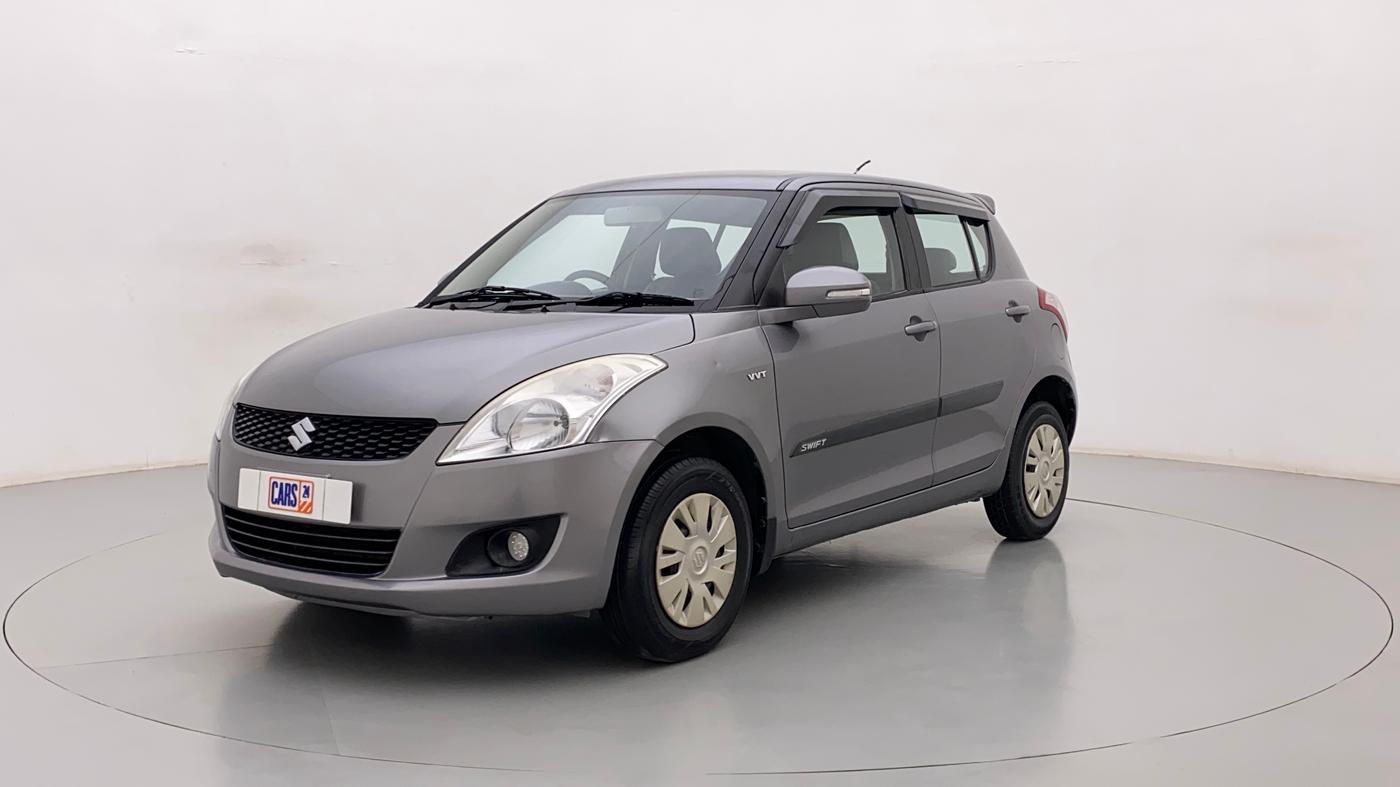 2012 Maruti Swift VXI, Petrol, Manual, 80,825 km, Left Front Diagonal