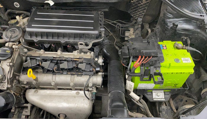 2017 Skoda Rapid AMBITION 1.6 MPI MT, Petrol, Manual, 1,19,944 km, Engine View - Left