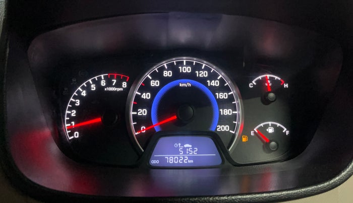 2016 Hyundai Grand i10 SPORTZ 1.2 KAPPA VTVT, Petrol, Manual, 78,016 km, Odometer Image