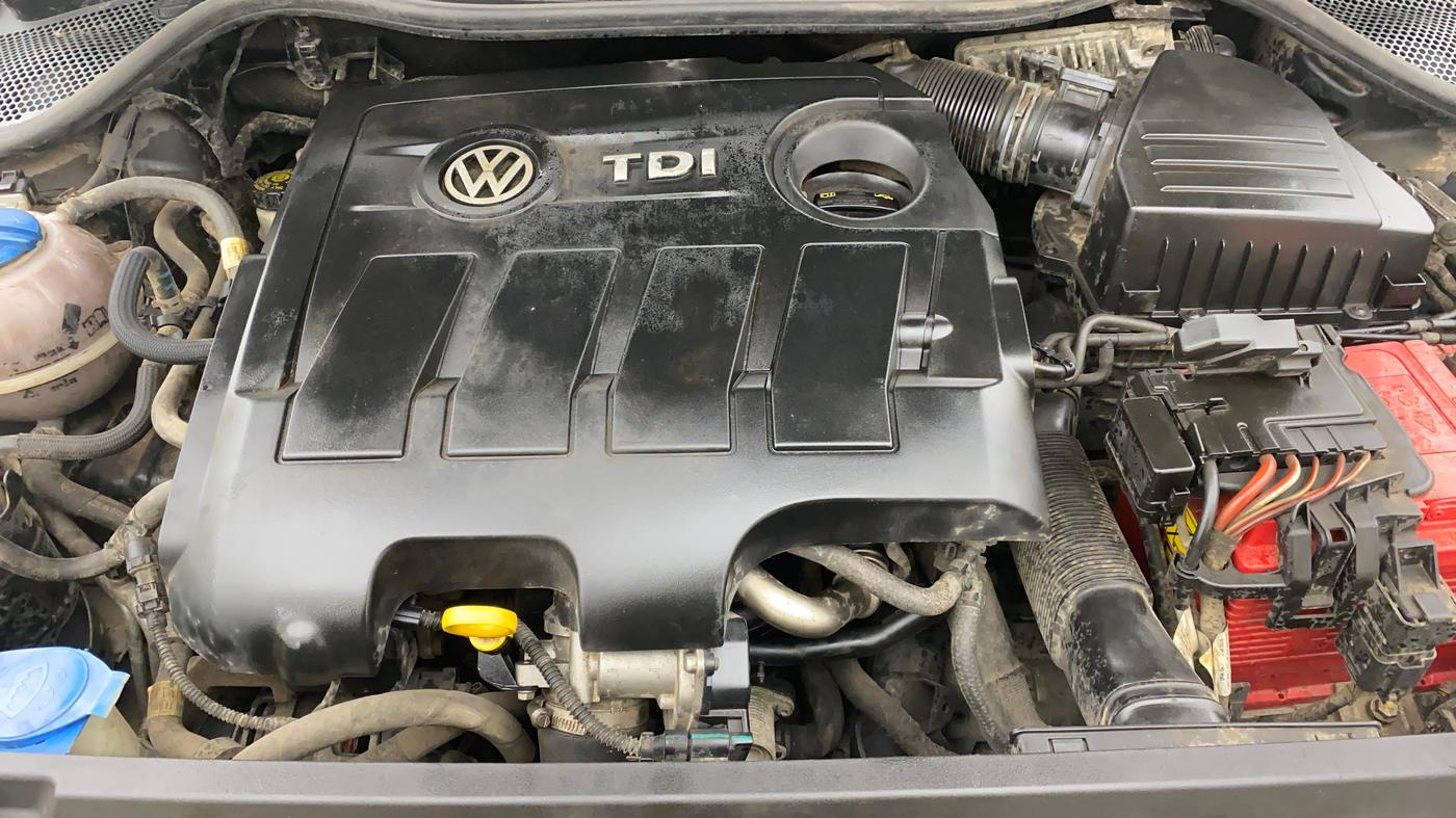 2017 Volkswagen Ameo HIGHLINE DSG 1.5 DIESEL , Diesel, Automatic, 1,19,264 km, Engine View