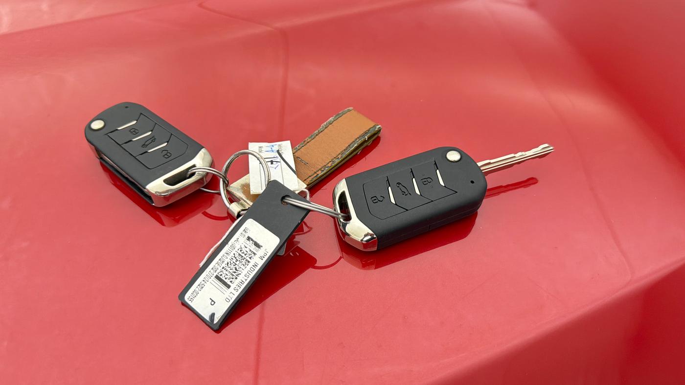 2024 Mahindra SCORPIO-N Z8 L PETROL AT 7 STR, Petrol, Automatic, 32,320 km, Key Close Up