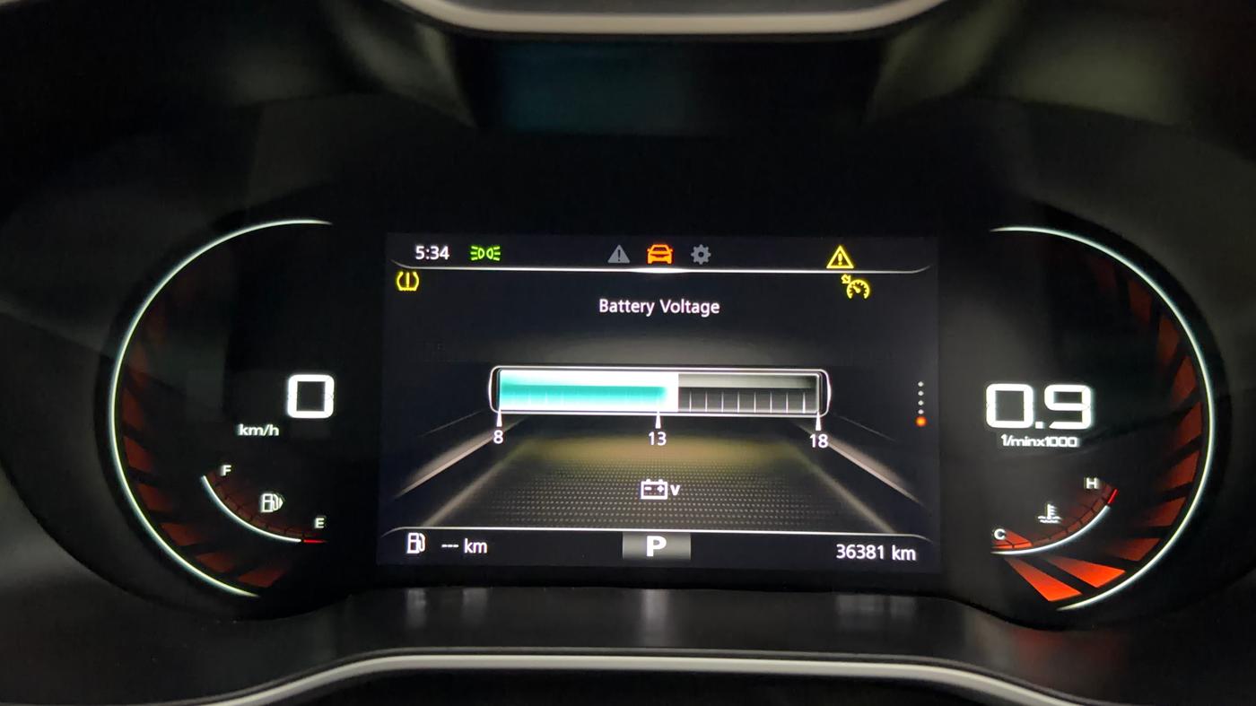 2023 MG ASTOR SHARP 1.5 CVT, Petrol, Automatic, 36,381 km, Odometer Image