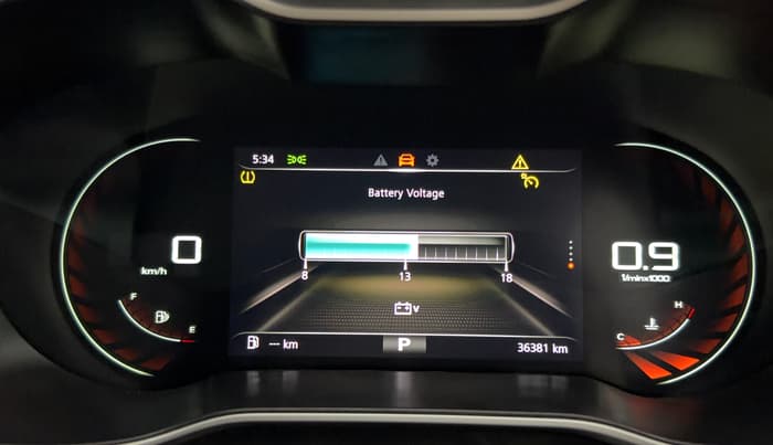 2023 MG ASTOR SHARP 1.5 CVT, Petrol, Automatic, 36,381 km, Odometer Image