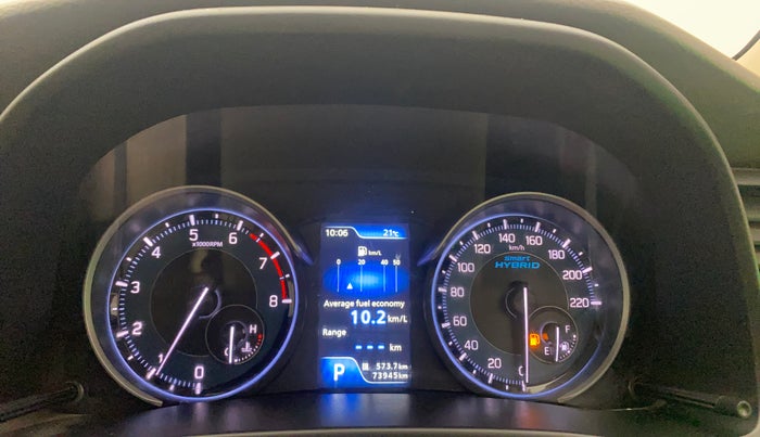 2019 Maruti Ertiga ZXI AT SHVS, Petrol, Automatic, 73,966 km, Odometer Image