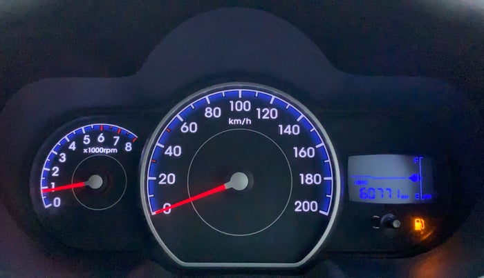 2012 Hyundai i10 ERA 1.1, Petrol, Manual, 60,771 km, Odometer Image