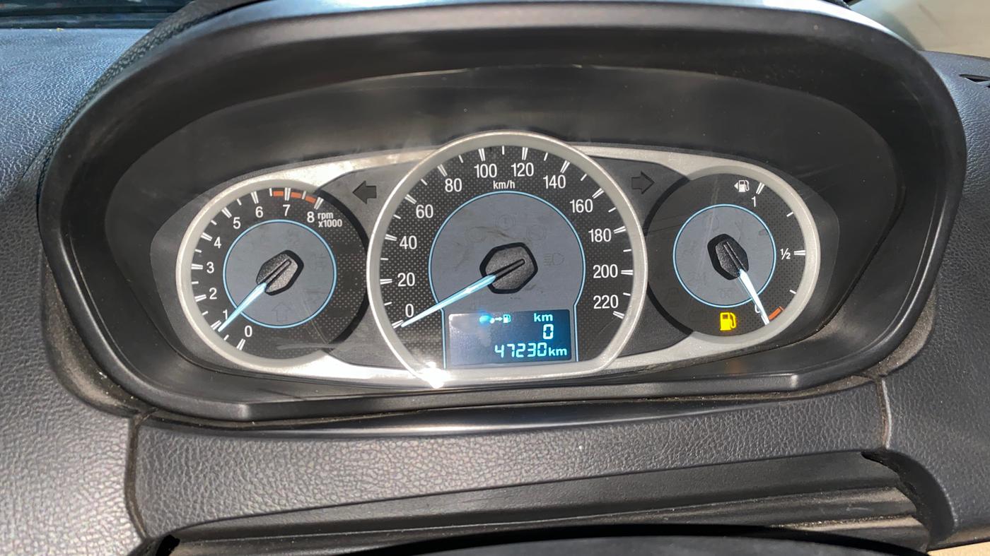 2017 Ford Figo Aspire TREND 1.2 PETROL, Petrol, Manual, 47,211 km, Odometer Image
