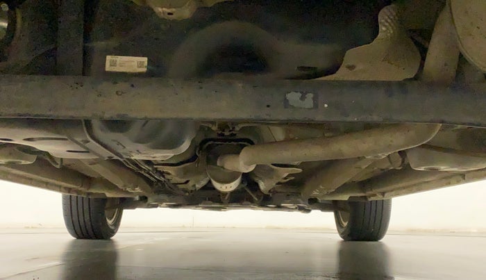 2019 Mahindra XUV300 W8 1.5 DIESEL AMT, Diesel, Automatic, 40,796 km, Rear Underbody